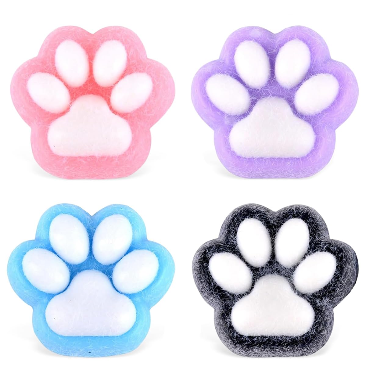 Amazon | スクイーズ玩具 猫の爪 大きな肉球 14cm スクイーズ おもちゃ